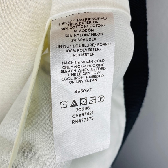 Ann Taylor gingham plated/ ruffle skirt - Picture 7 of 8